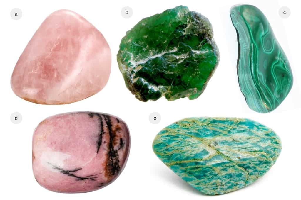 green chakra crystals