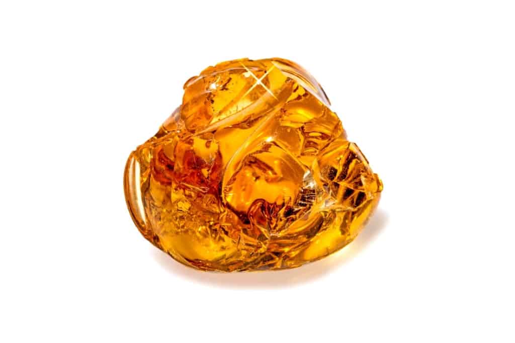 Amber gemstone