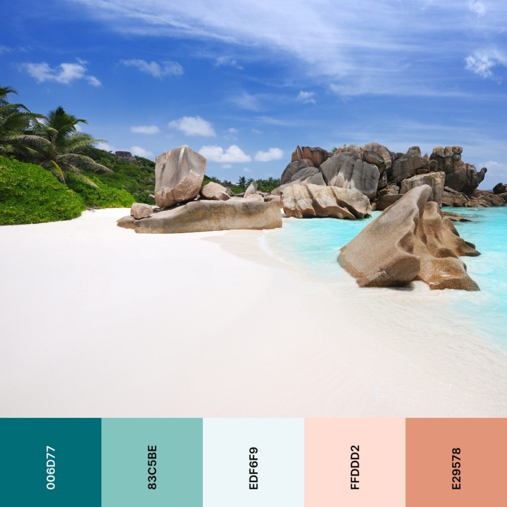 Seychelle color palette