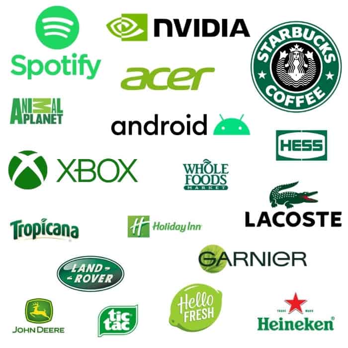 green logos 