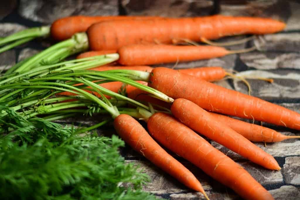 Orange carrots