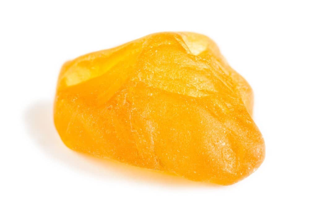 Yellow sapphire crystal