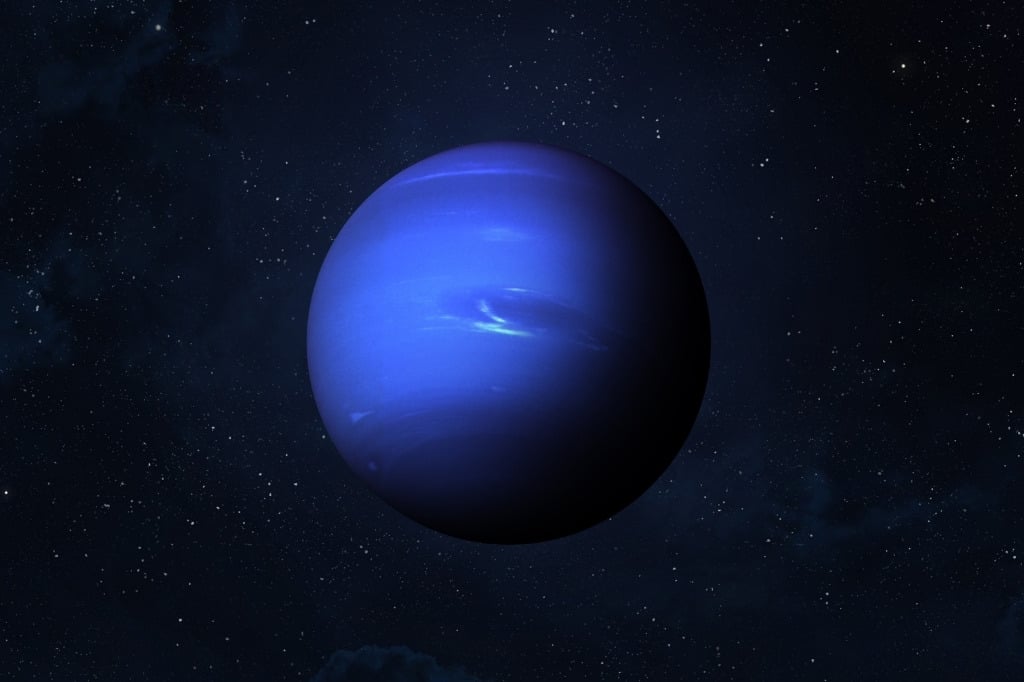 Blue planet Neptune