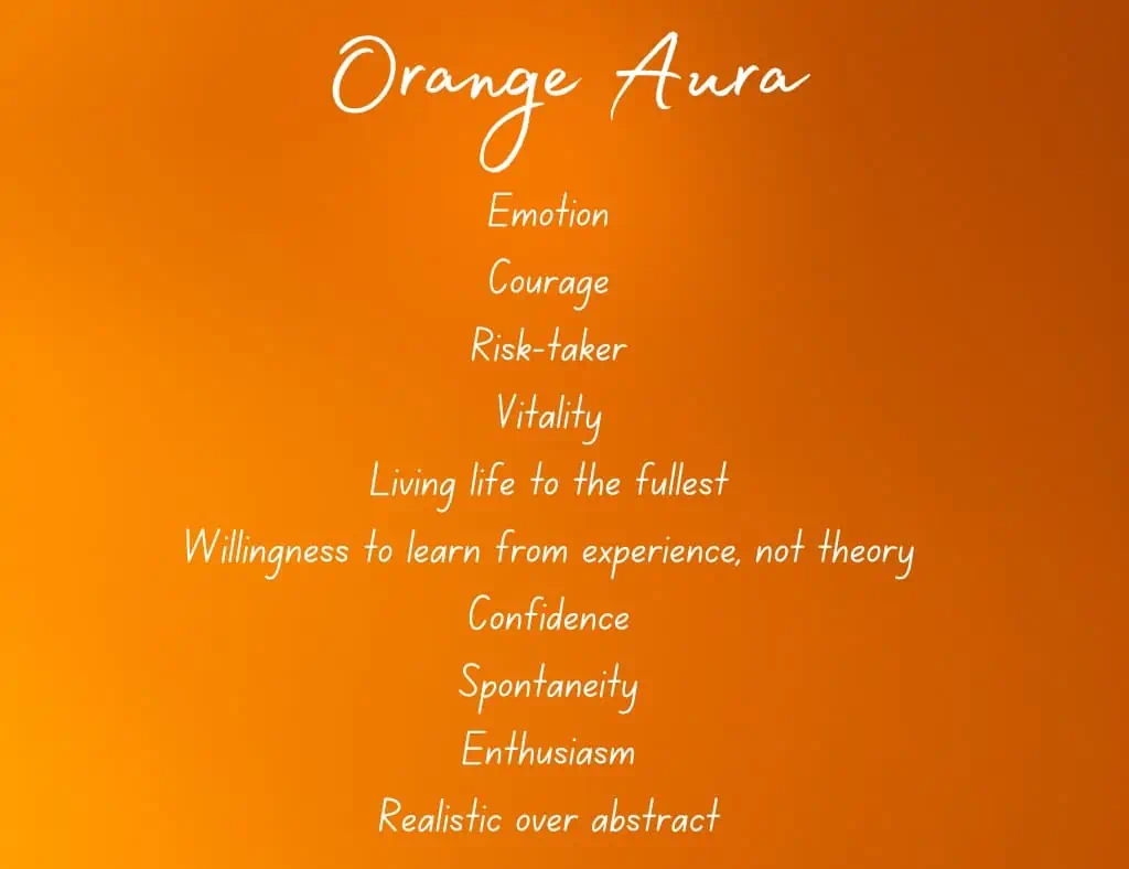 Orange Aura Meaning