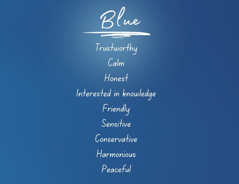 Favorite Color Blue: What Does It Say About You