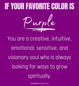 Favorite Color Purple: What Does It Say About Your Character