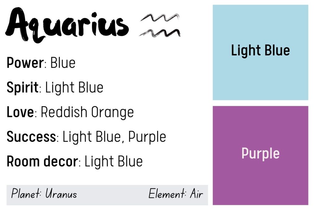 Aquarius colors