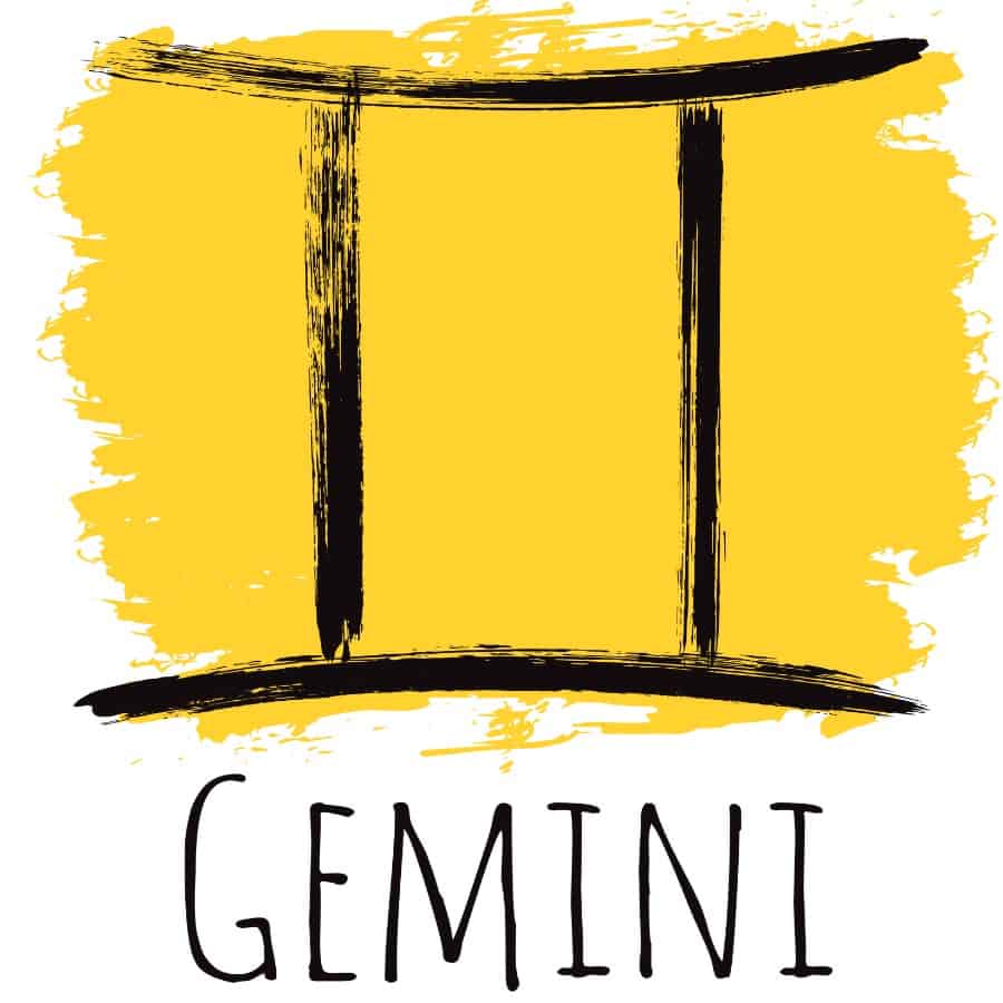 Gemini color yellow symbol