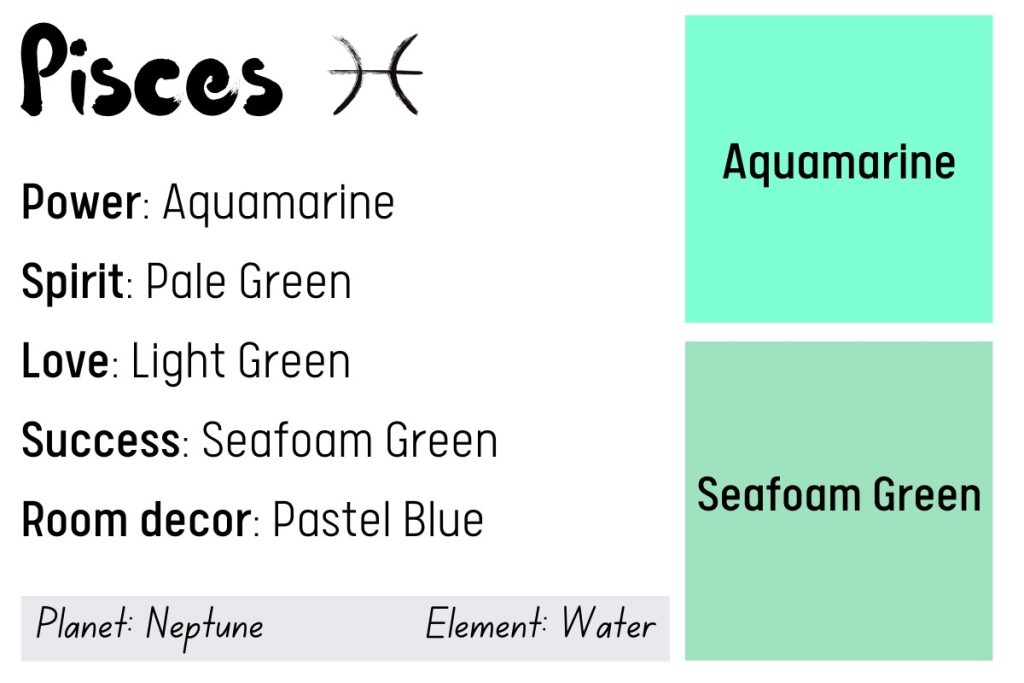 Pisces colors