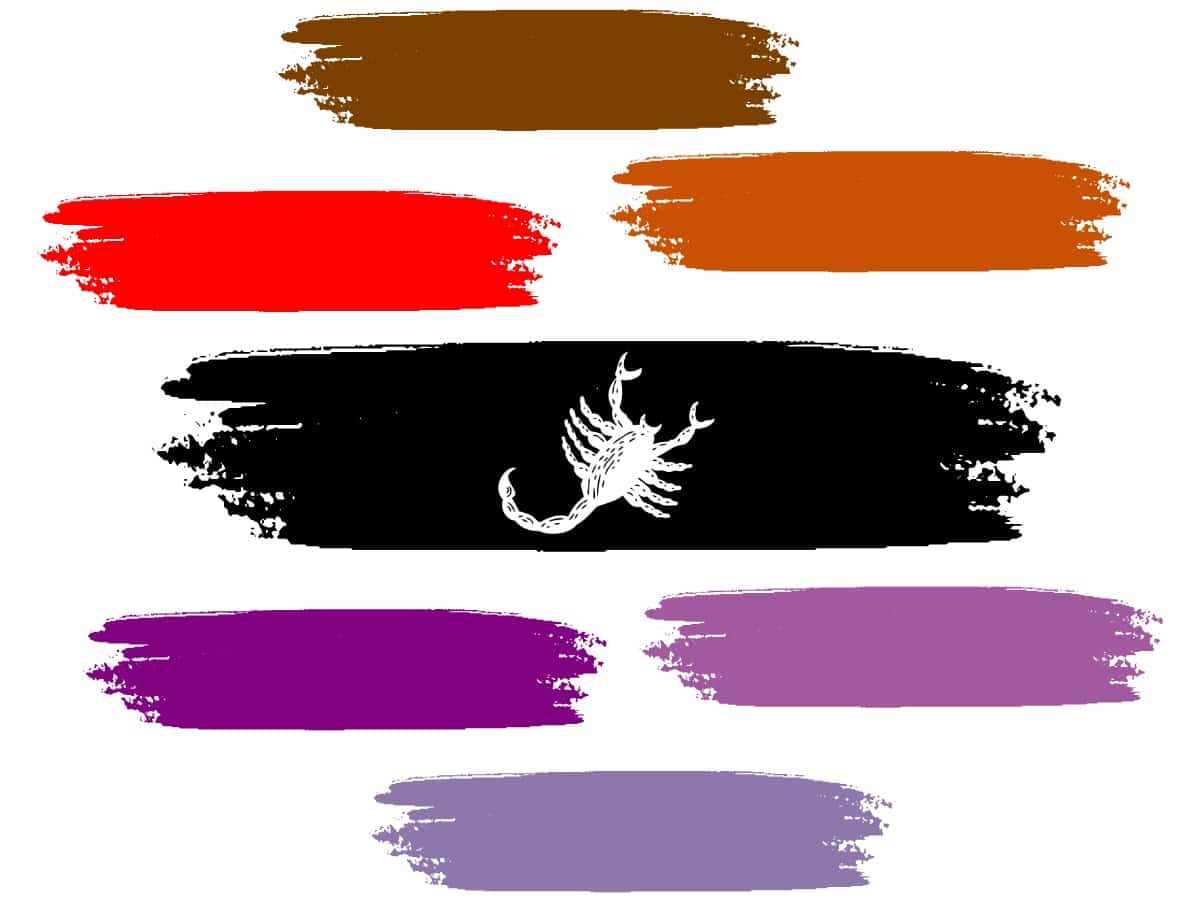 Scorpio color palette