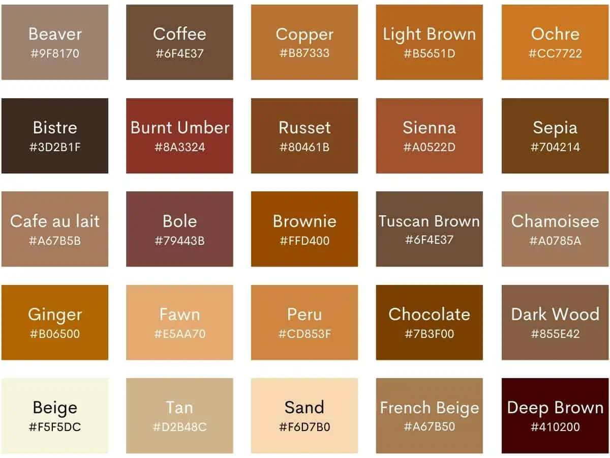 Meaning of the Color Brown and Its Symbolism