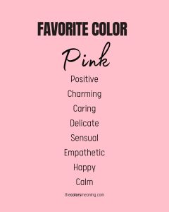 Favorite Color Pink: What Does It Say About Your Character