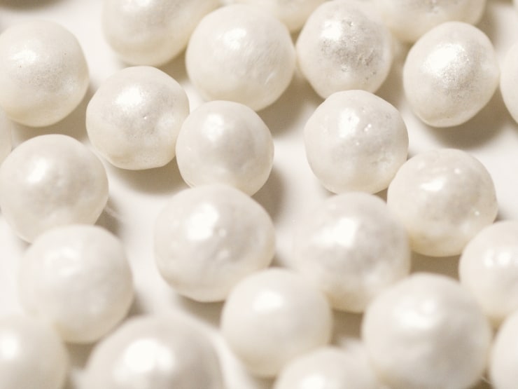 White pearls