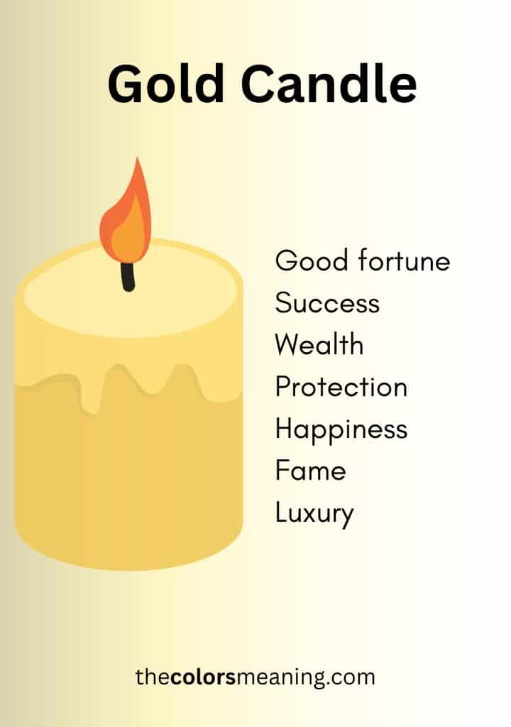 Gold candle meaning