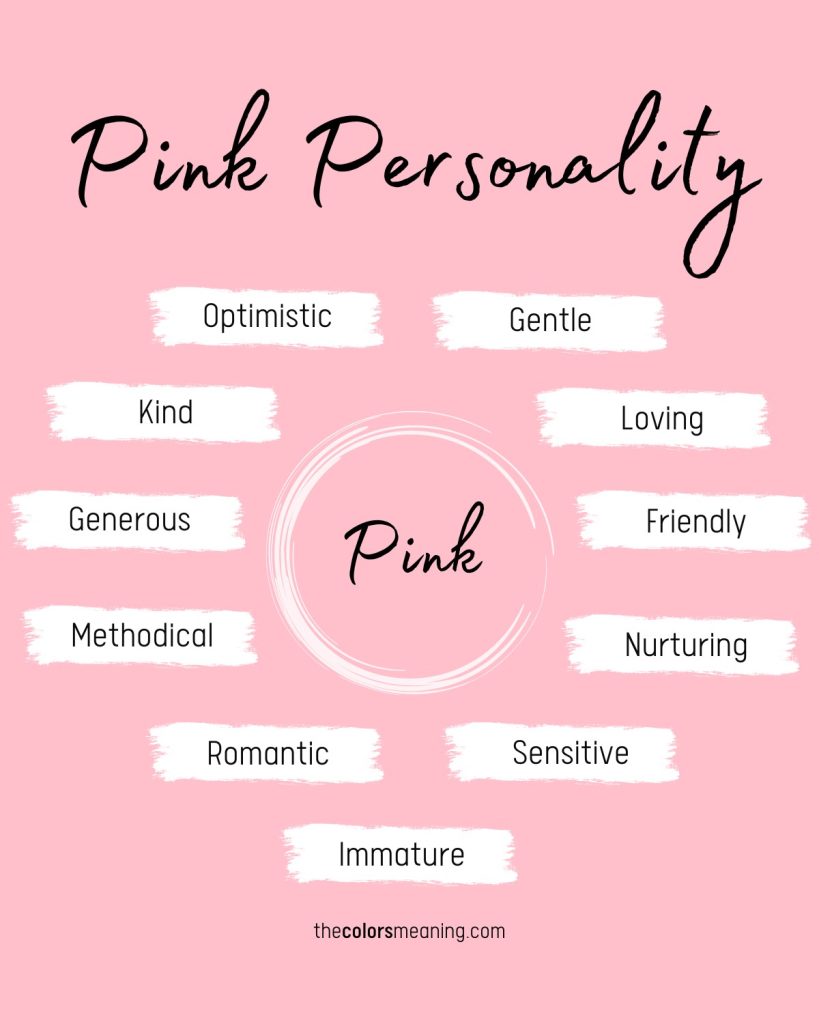 Pink personality