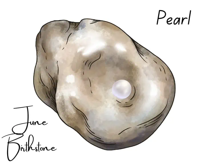 June birthstone Pearl