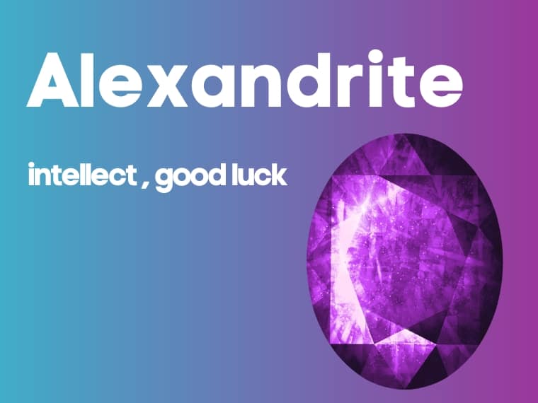 Alexandrite birthstone meaning