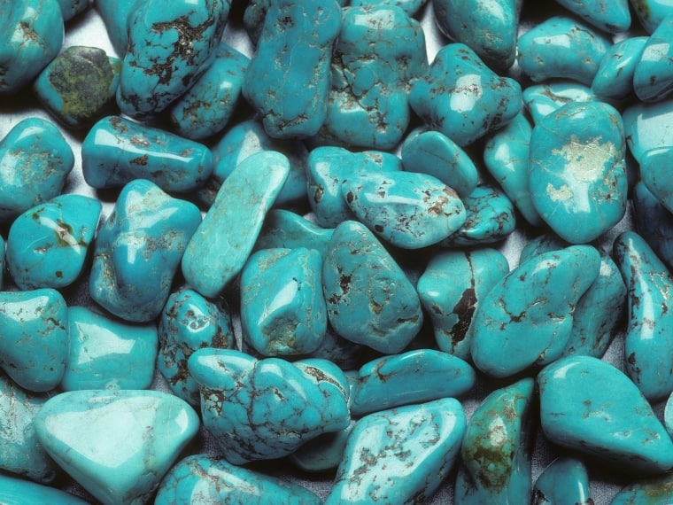 Turquoise gemstones
