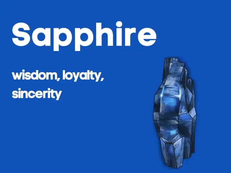 September birthstone meaning