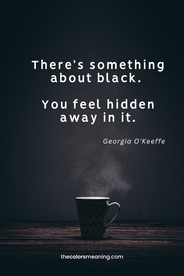 black color quotes
