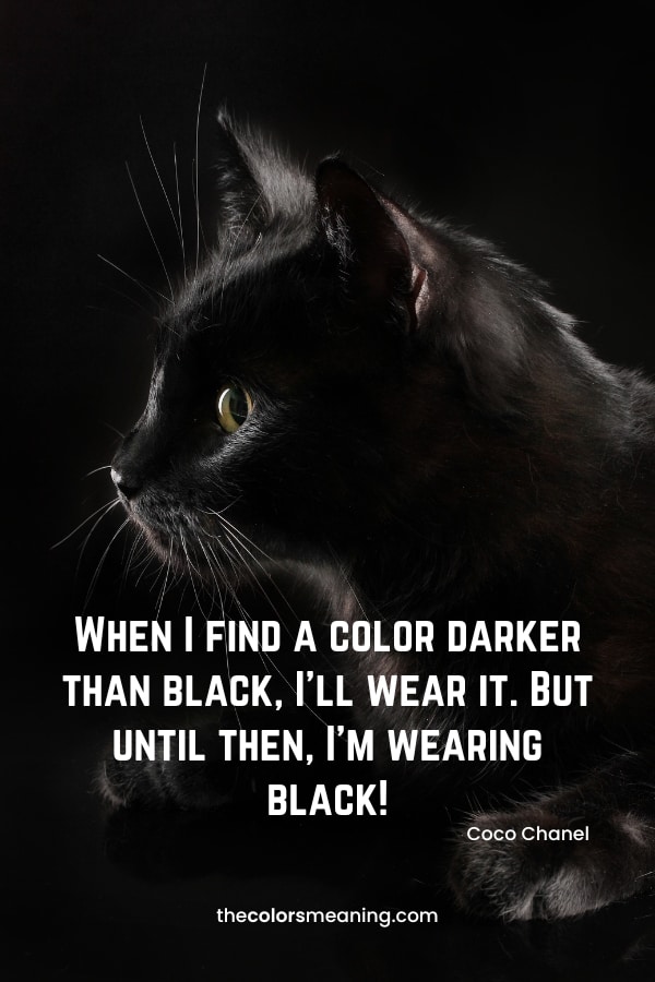 quotes about black color