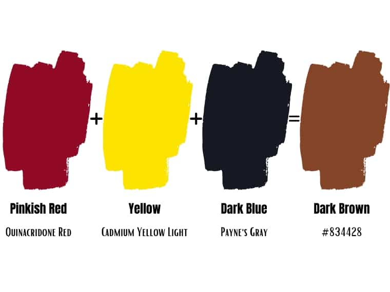What Colors Make Dark Brown