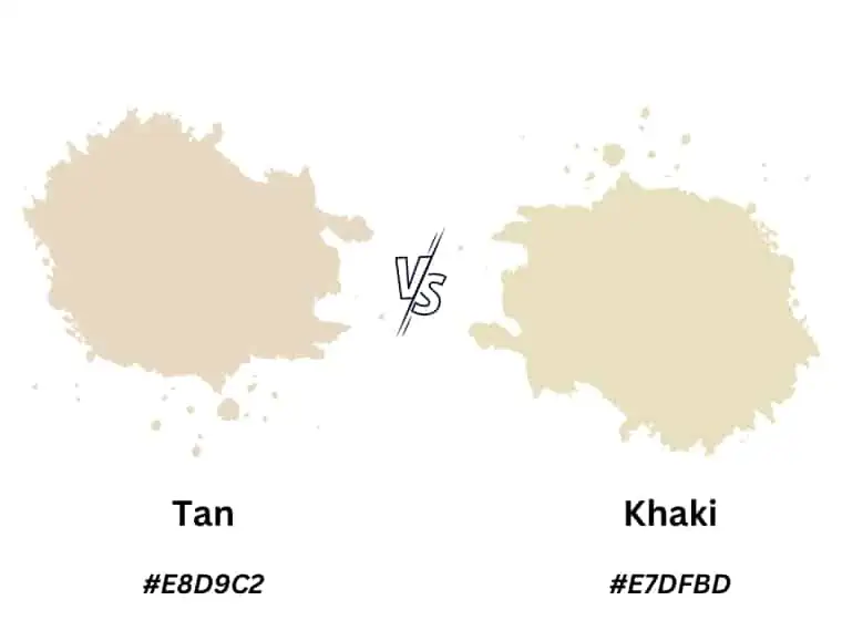 tan vs khaki