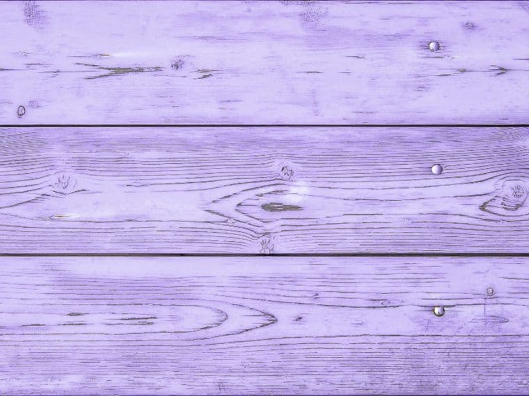 Lavender colored wood
