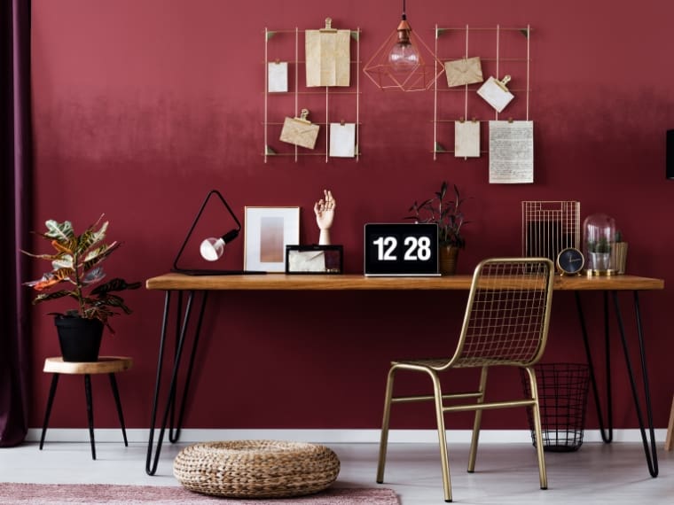 colors that go with burgundy