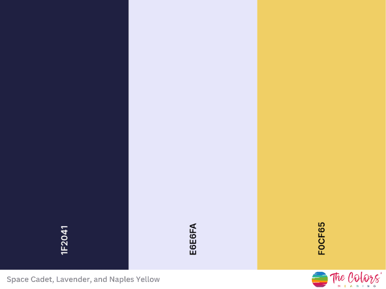 lavender and yellow