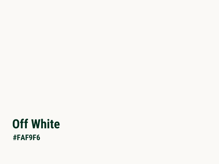 Off White Color: Meaning, Shades, and Color Codes