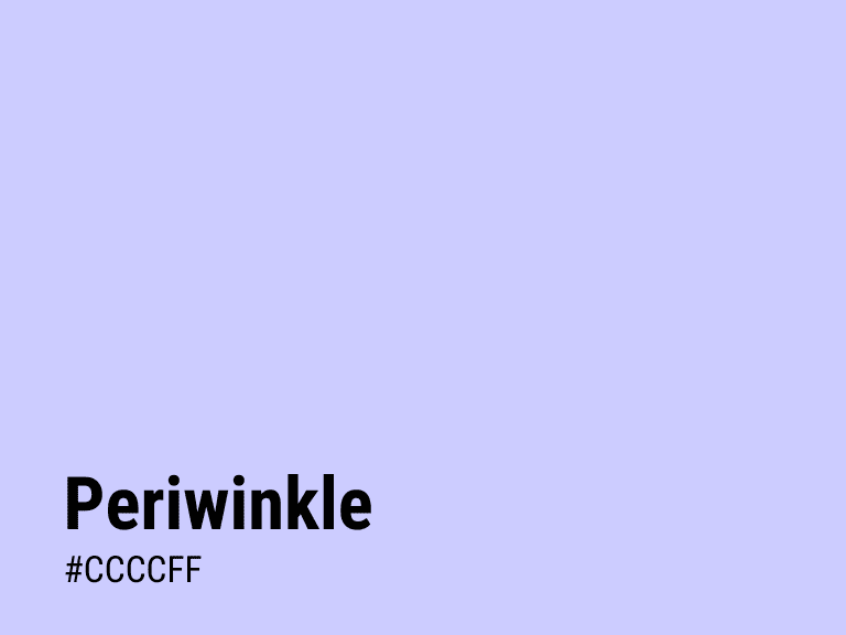 periwinkle color hex code