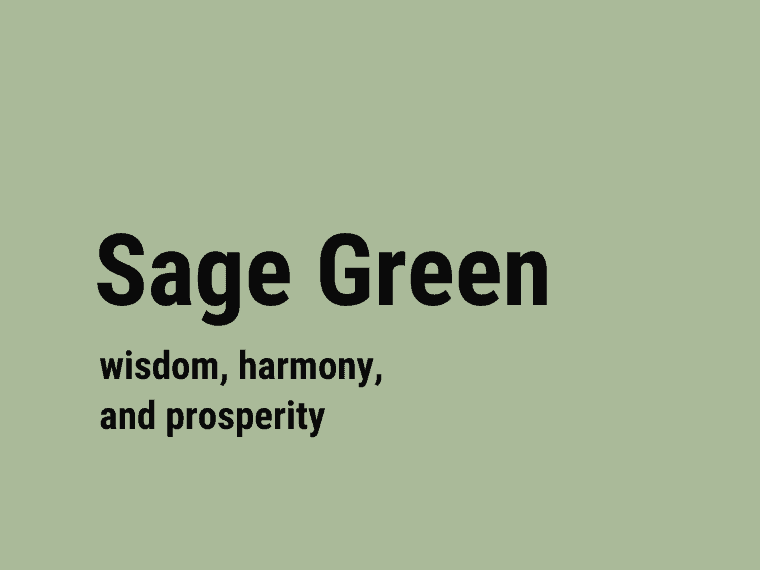 Sage Green Color Meaning