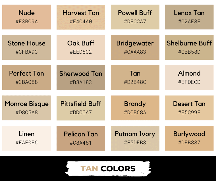 tan colors