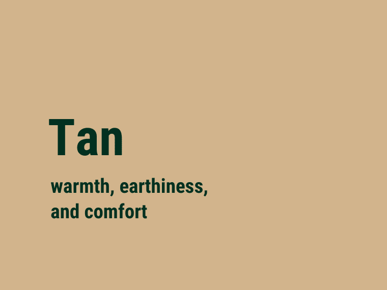 Tan color meaning