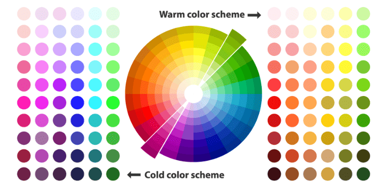 warm & cool color combinations