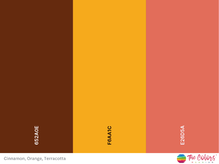color schemes with brown