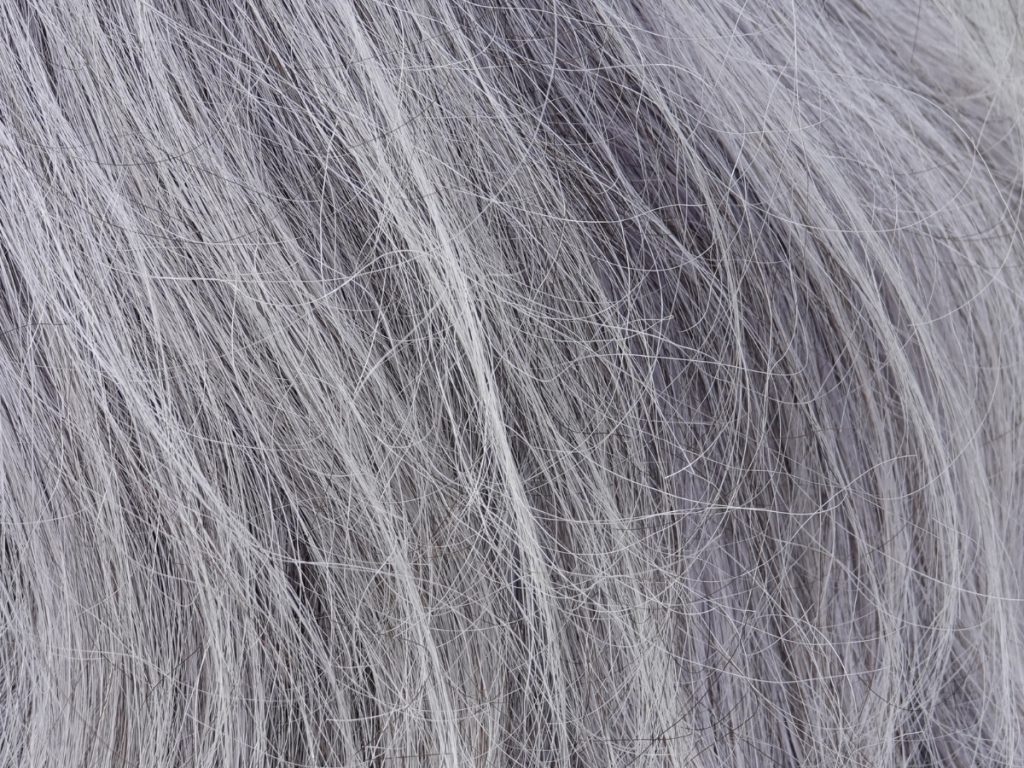 Gray hair