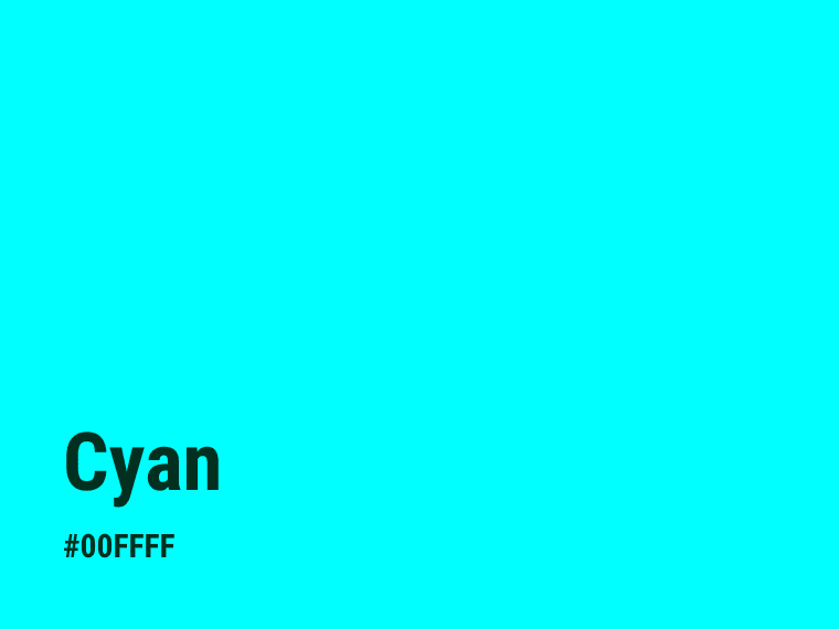 cyan hex code