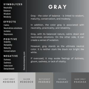 Meaning of the Color Gray and Its Symbolism