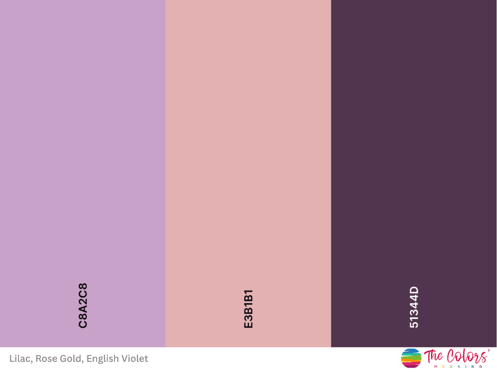 lilac and sage green color palette