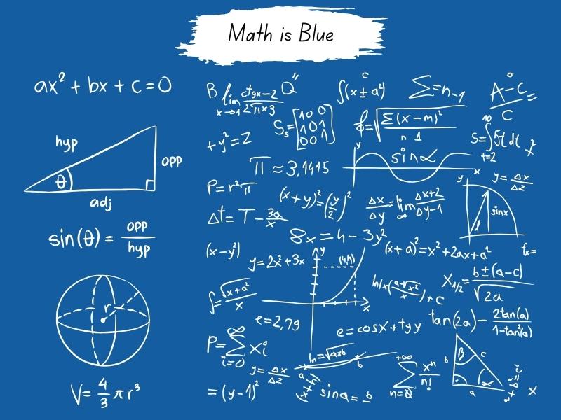 What color is math?