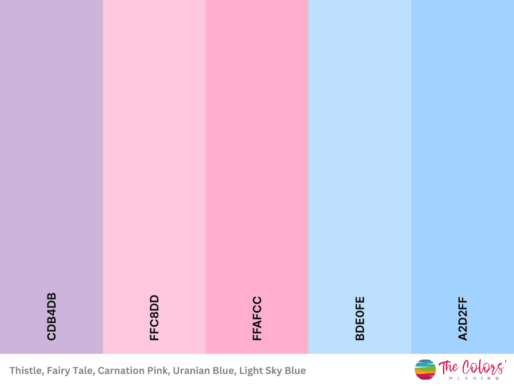 palette of pastels