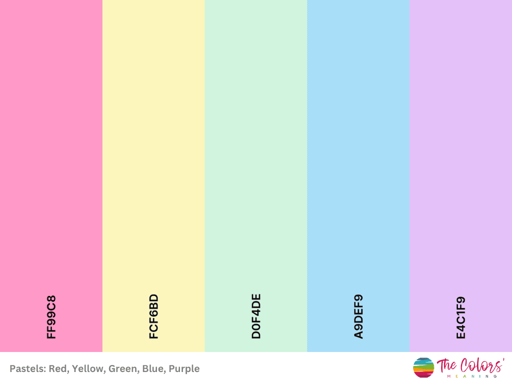 colores pastel  IN COLOR BALANCE