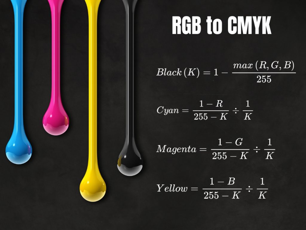 RGB to CMYK formula