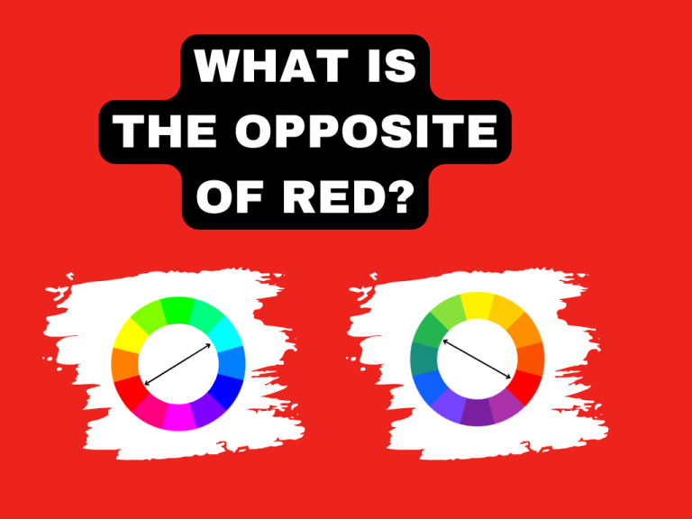 What's the Opposite of Red? (Complementary Color)