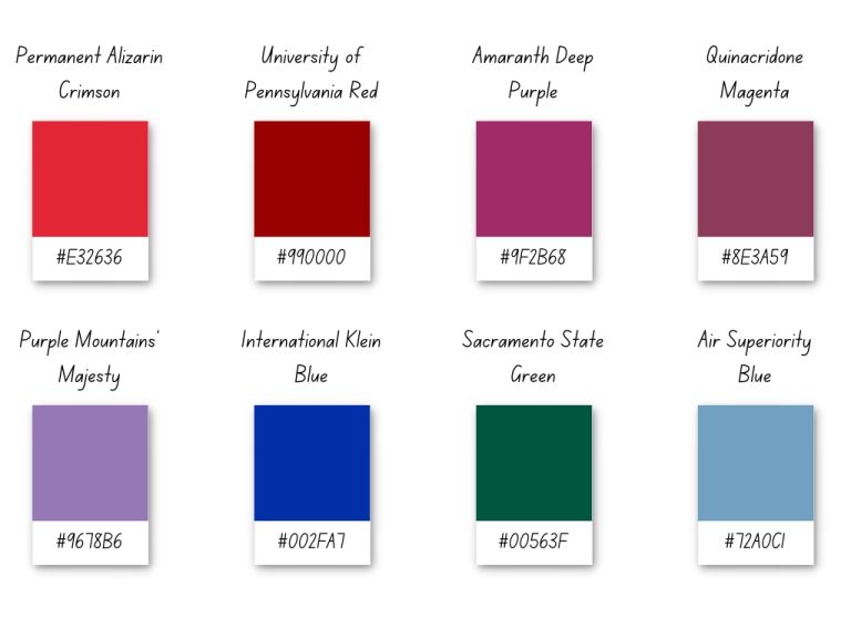 The 16 Longest Color Names in History's Palette