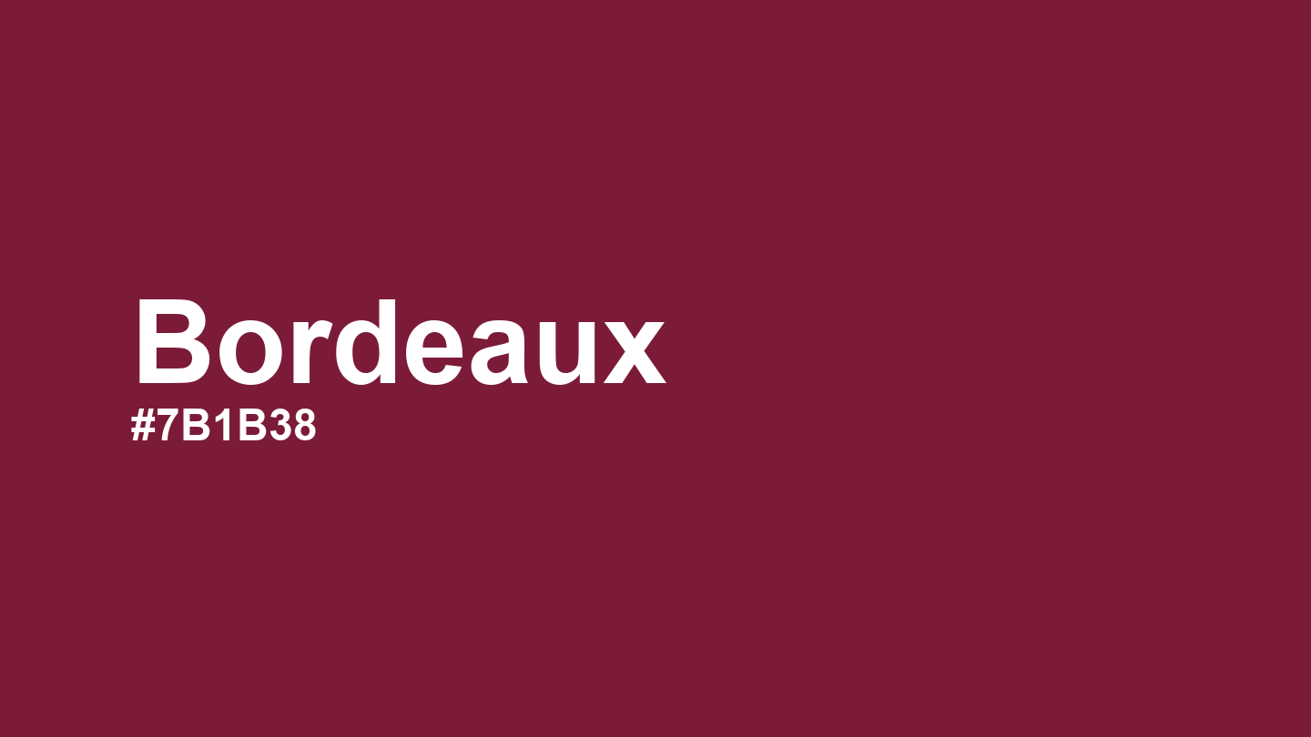 Bordeaux Color: Hex Code, Palettes and Meaning
