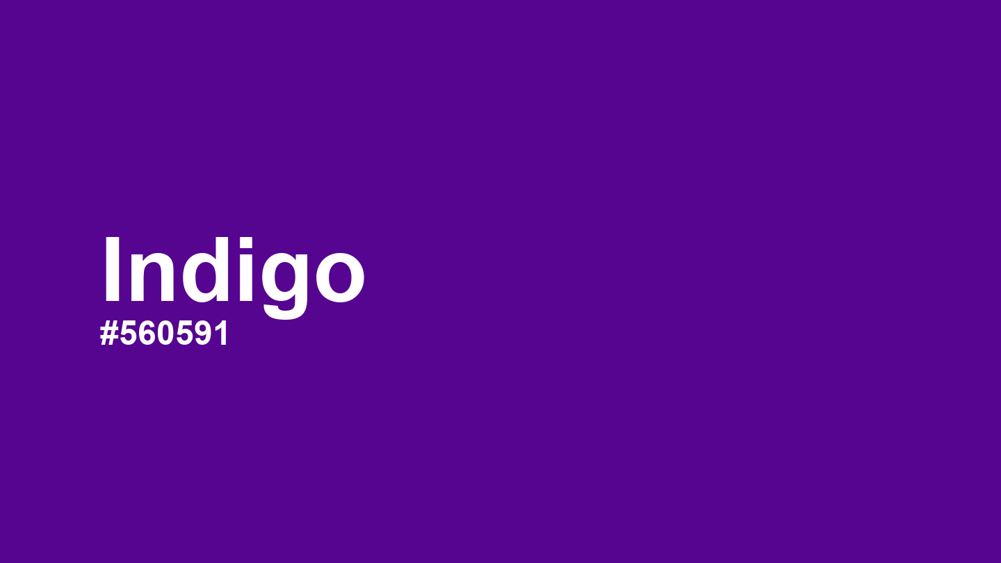 Indigo Color: Hex Code, Palettes and Meaning