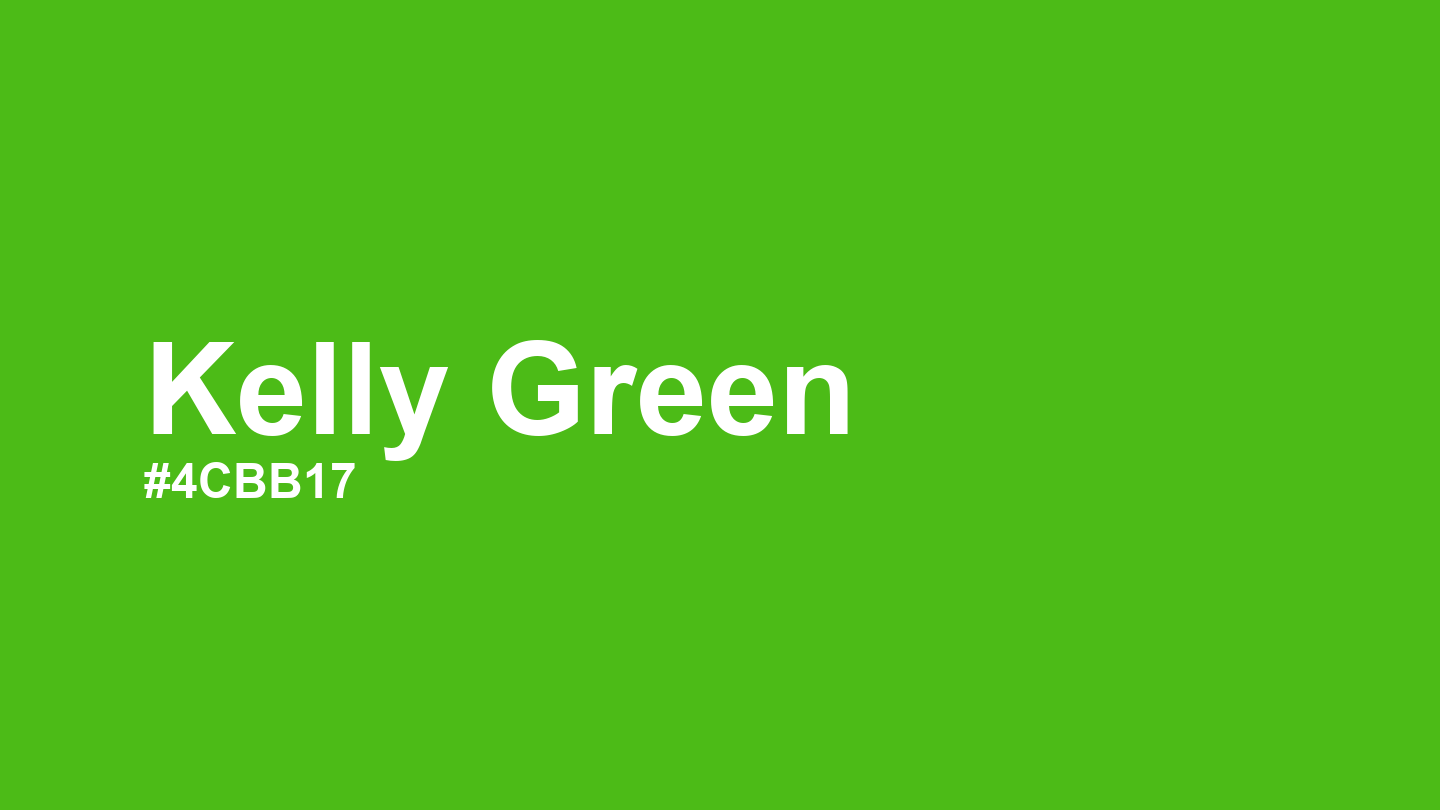 Kelly Green Color: Hex Code, Palettes and Meaning